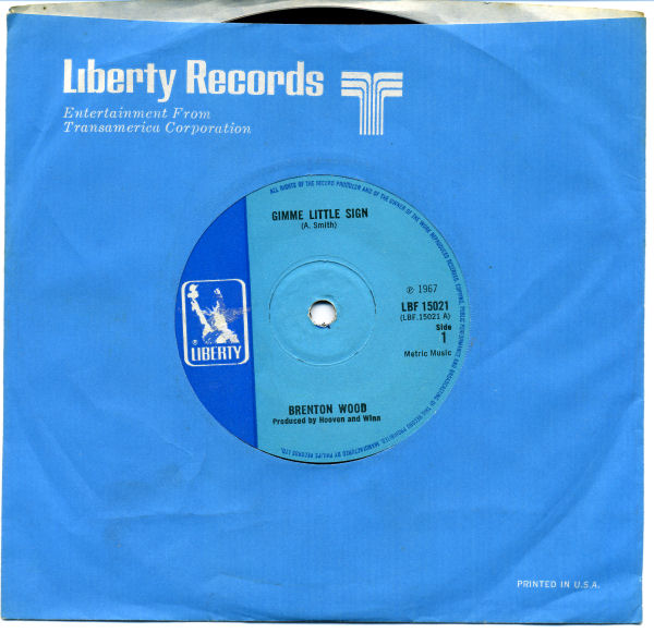 Kenny James Gimme A Little Sign Kenny James Gimme A Little Sign