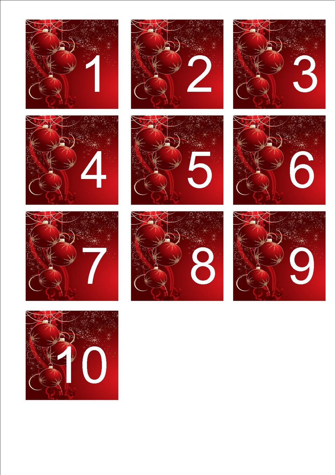 Our Worldwide Classroom Free Printable Christmas Number Sequencing