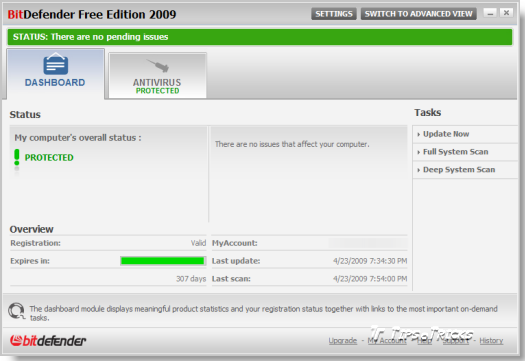bitdefender antivirus free edition requirements