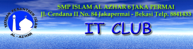 I.T. Club SMP Al-Azhar 6 Jakapermai