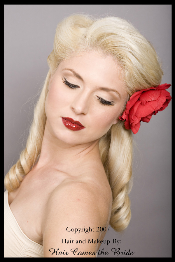 vintage wedding hairstyles. Style pin up hair search results from Google