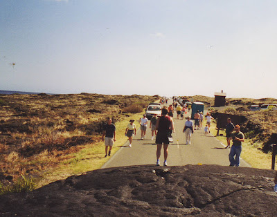 Annieinaustin walk to volcano flow