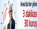 AVEA KAMPANYALARI, AVEA TARİFELERİ, AVEA HEPSİ BİR TARİFESİ avea-her-yone-3-dakikasi-30-kurus