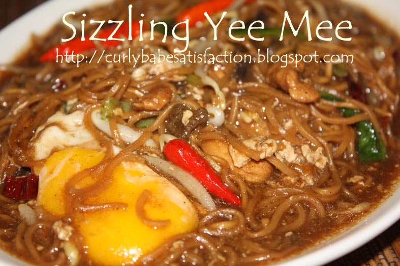 Curlybabe's Satisfaction Sizzling Yee Mee