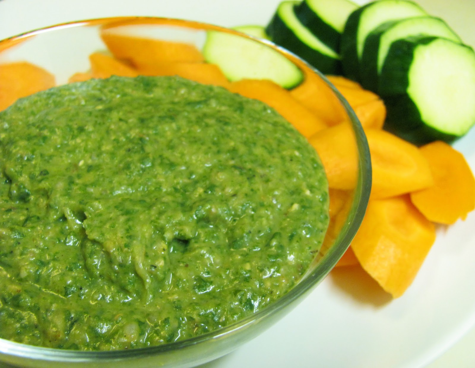 SARA COOK FOR ME... Delicious Rice/White Bean/Kale Dip