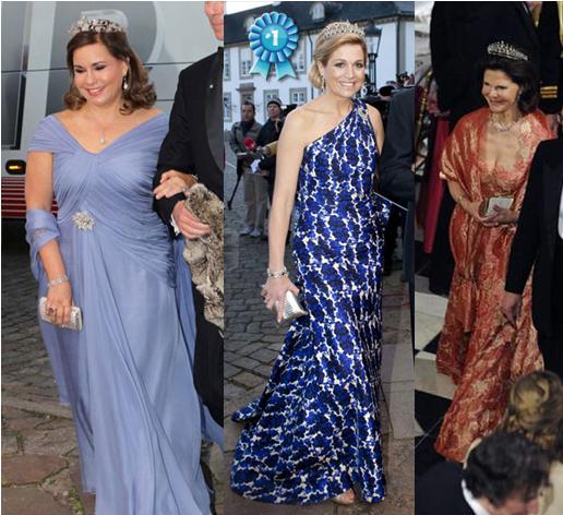 L to R: Grand Duchess Maria Grand Duchess Maria Teresa Of Luxembourg. L to R: Grand Duchess Maria