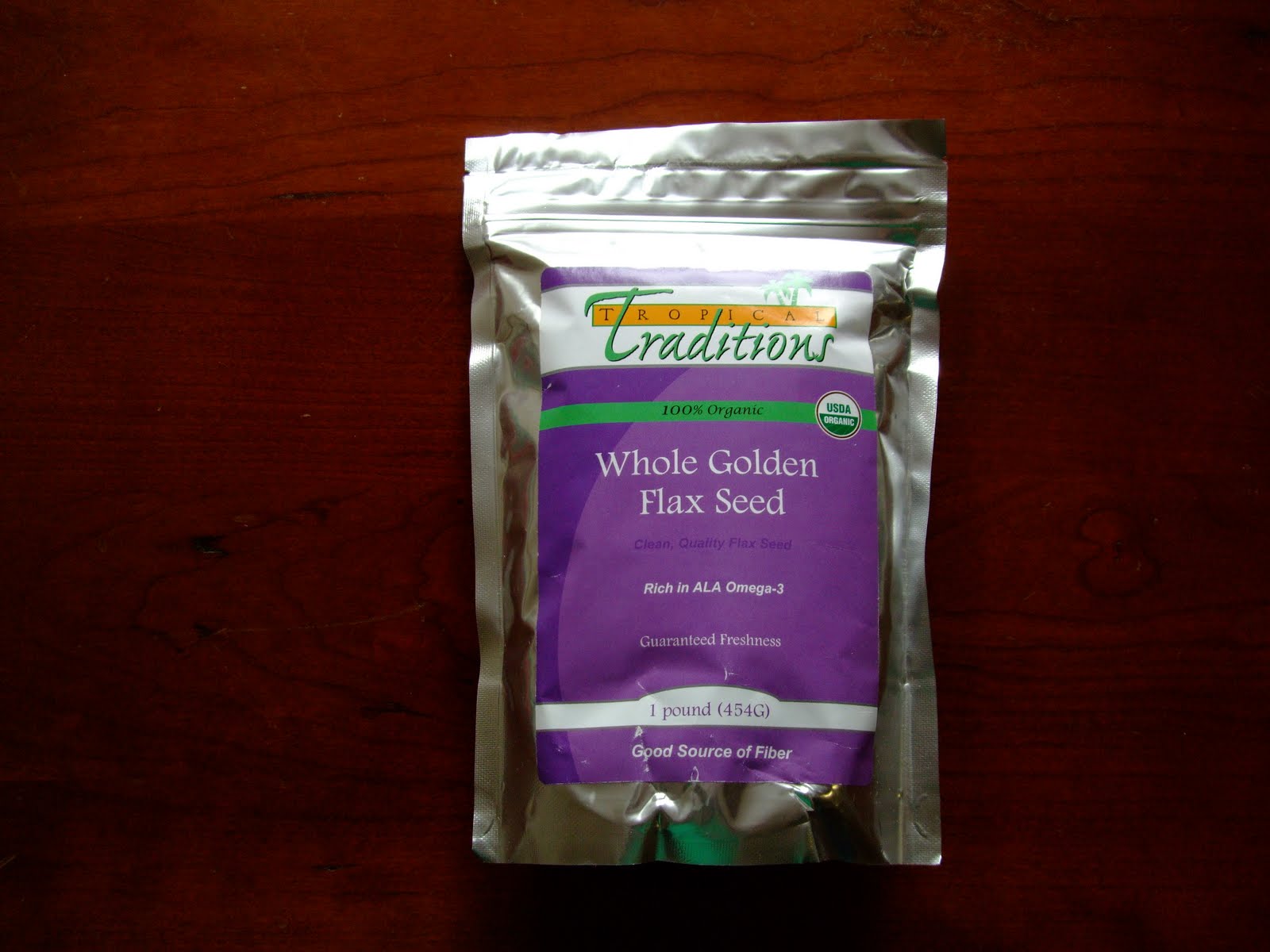 Learning to Eat AllergyFree Tropical Traditions Flax Seeds