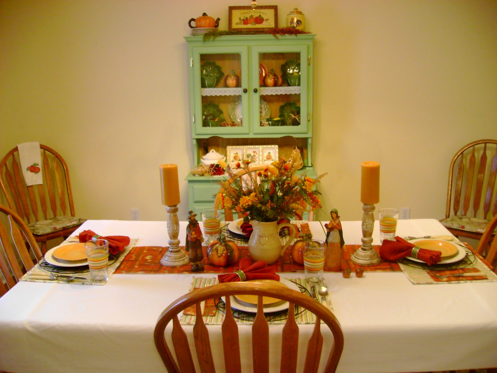 The Sunny Side of the Sun Porch My Thanksgiving Table
