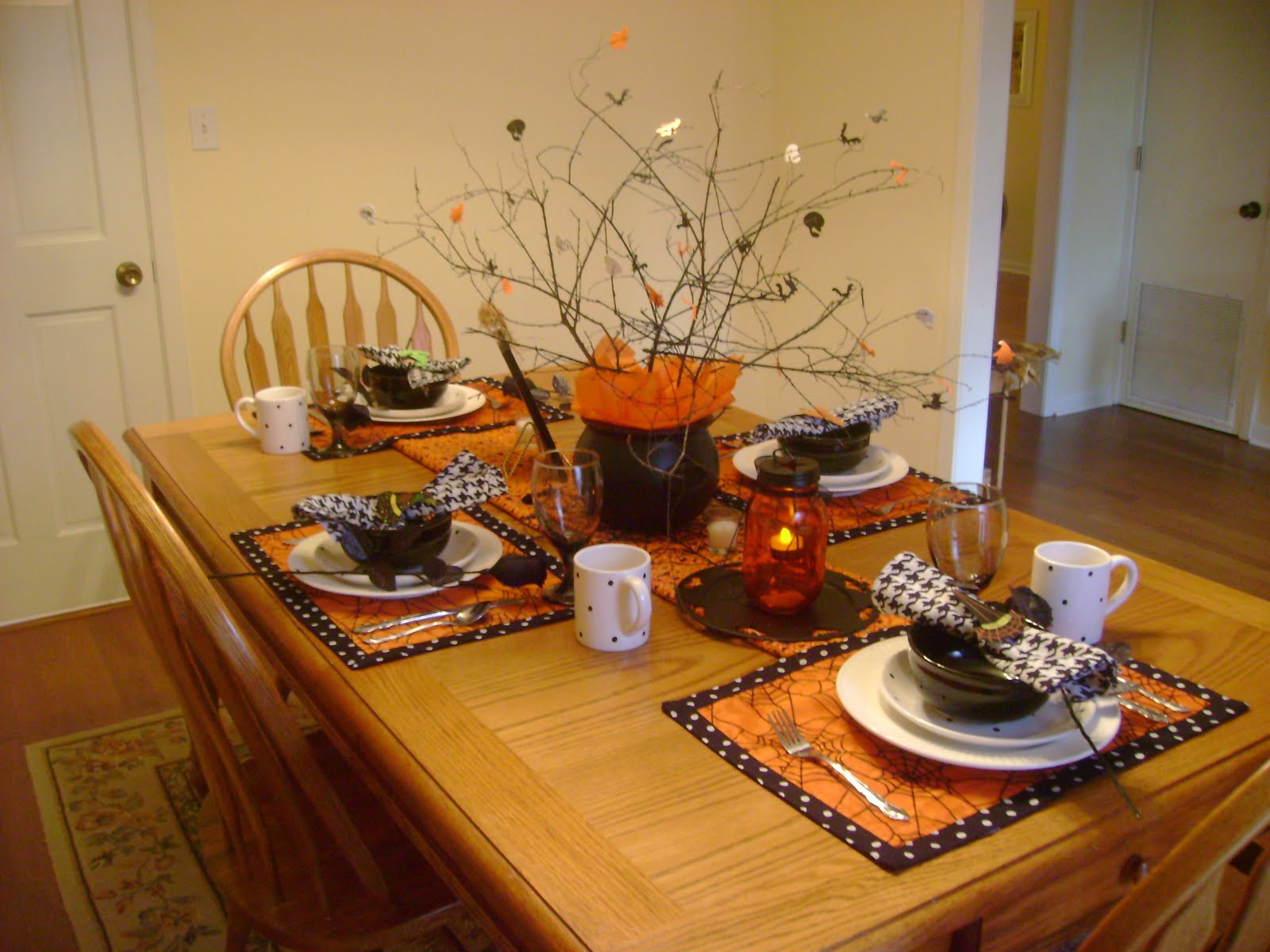12 Ideas to Decorate your Table for Halloween Interior Design, Design