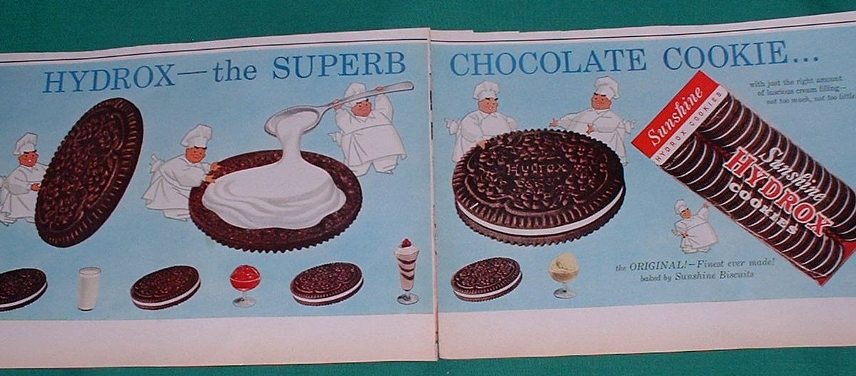 1960 Sunshine Hydrox Cookies Ad print Photo Old Magazine Ads