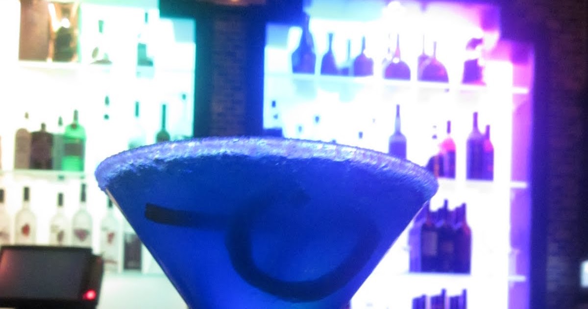 AvalonScottsdale Drink This Ocean Blue Martini