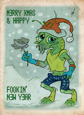 District 9 Xmas card