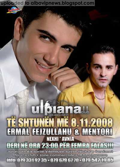 Ulpiana Club me Ermal Fejzullahu dhe Mentor Kurtishi