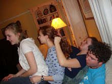 Me getting sat on by 3 of my sisters! : )