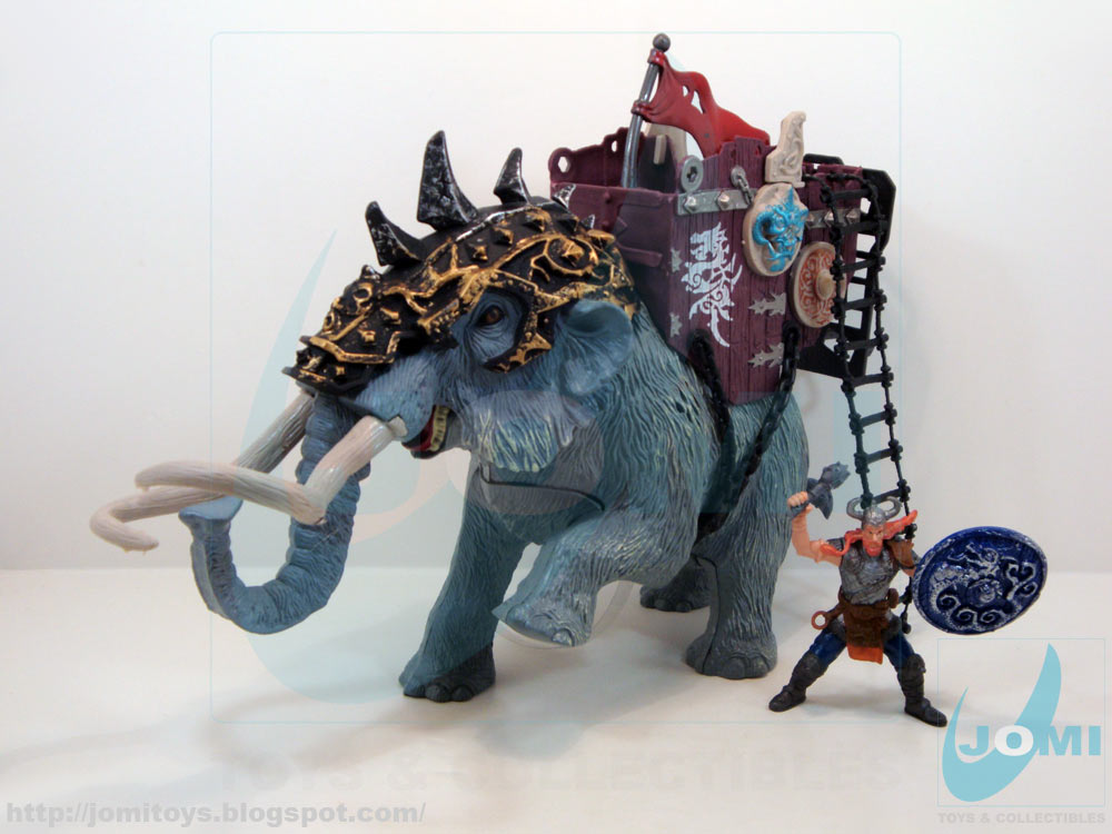 JoMi toys Vikings Darkwater Sharkie Playset Battle Mammoth Bootleg