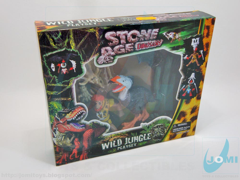 JoMi toys Stone Age Dinosaurs figure playset w/ Animal Diatryma