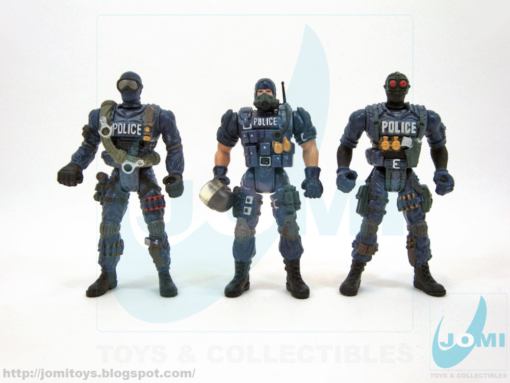 JoMi toys Police Force Series II Figure Play Set