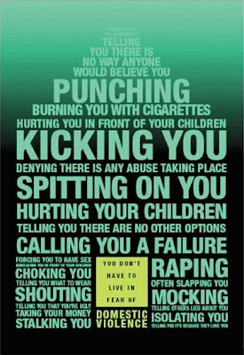 Home Office domestic violence poster