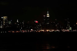 NYC Skyline from our dock