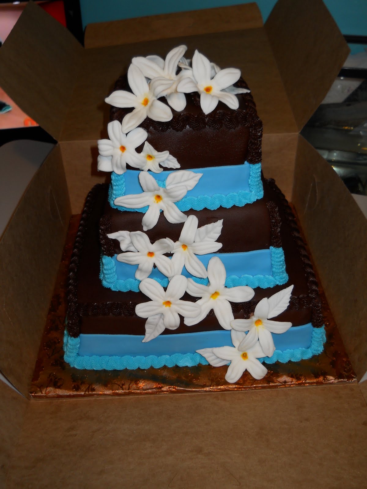 Cake ♥ Lovers Jasmine Flower Cake