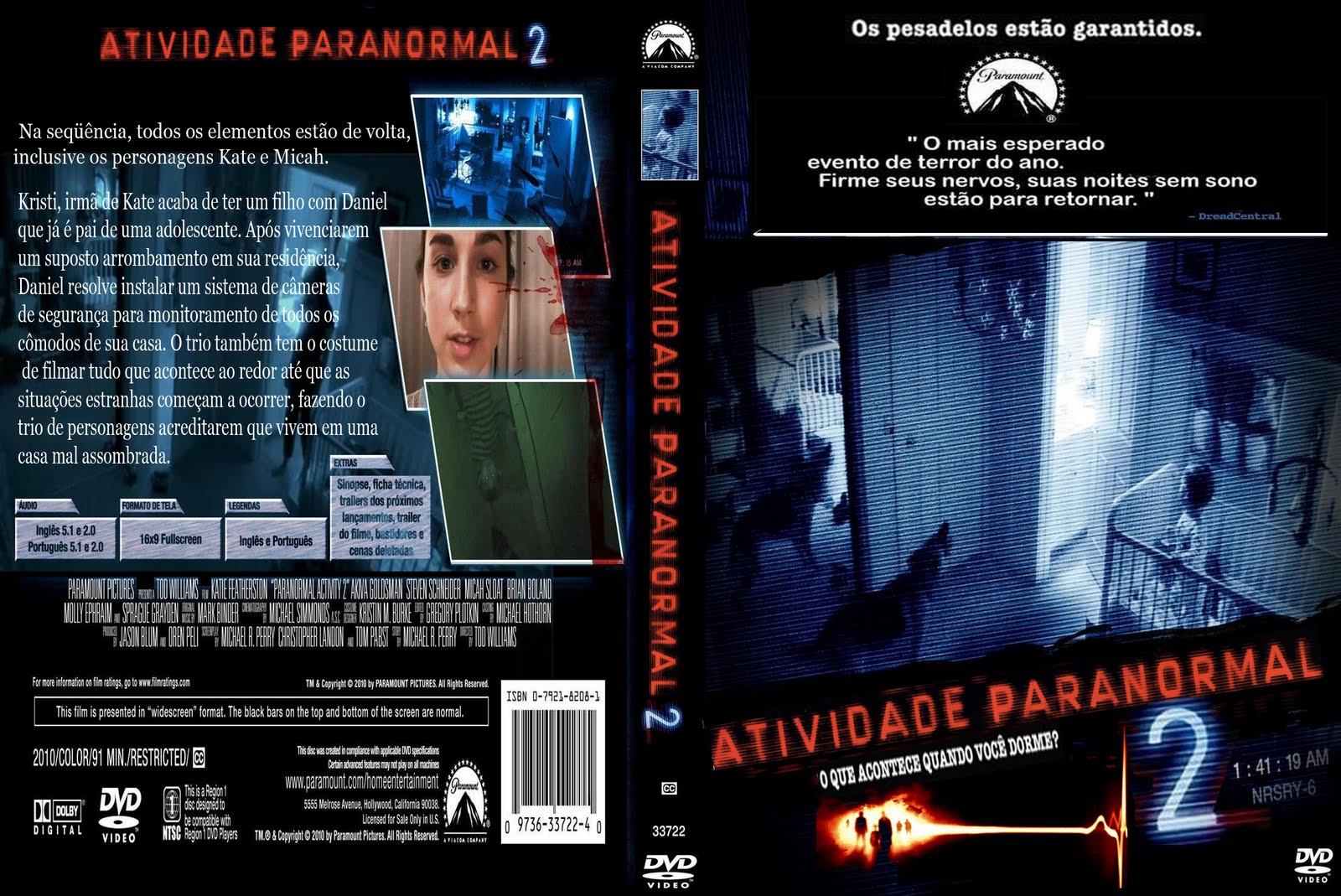 Baixar Atividade Paranormal 2 DVDRip XviD Dual Áudio