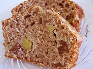Gourmet recipes - Bread with apples, cinnamon and ginger