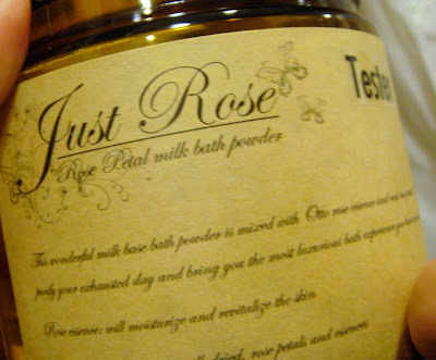 just rose rose milk bath