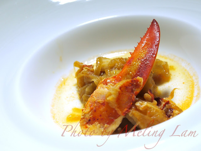 龍蝦 黑松露 晚餐 麗景酒店 Santa Lucia lobster truffle
