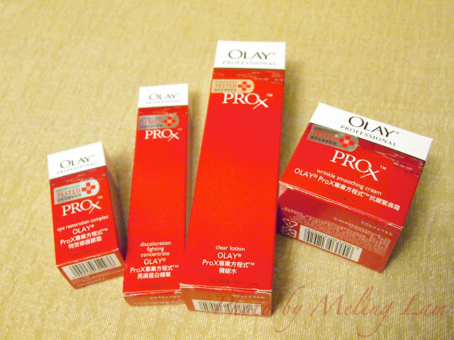 olay professional pro-x toner lotion wrinkle cream eye cream
