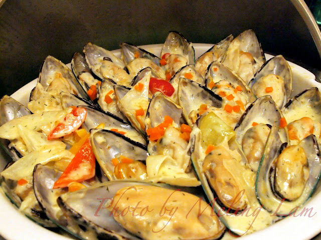 白汁煮青口 dinner buffet hotel panorama cafe express