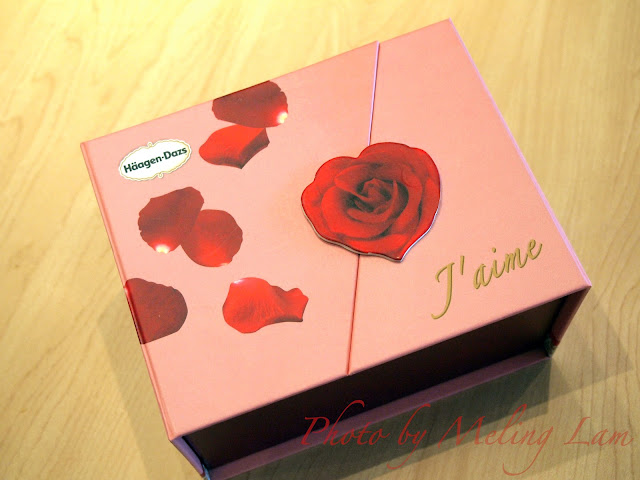 haagen dazs Häagen-Dazs love me valentine's day ice cream chocolate truffles j'aime gift box 情人節 手造雪糕朱古力禮盒