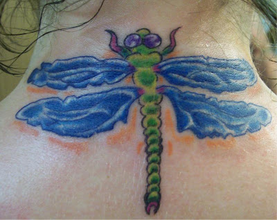 Dragonfly tattoo designs are wildly popular for women. They love the free,