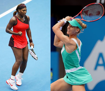 Black Tennis Pro's Serena Williams vs. Elena Dementieva Sydney International Final