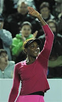 Black Tennis Pro's Venus Williams 2010 Hong Kong Exhibition Match