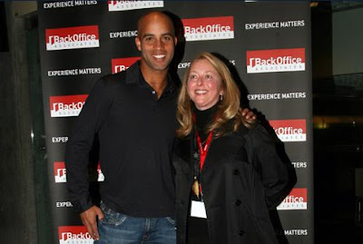Black Tennis Pro's James Blake at the SAP Open