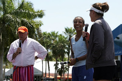 Black Tennis Pro's Raquel Kops-Jones Sony Ericsson Open