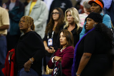 Black Tennis Pro's Serena Williams vs. Kim Clijsters 2009 U.S. Open Semifinal Match