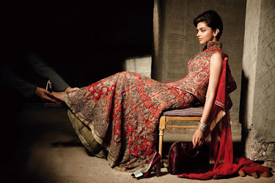 Fashion Bazaar Sarees on Saree Photoshoot For Verve India Magazine September 2010 Edition