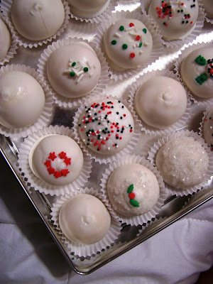 Buttercup Lagoon Christmas Cake Balls
