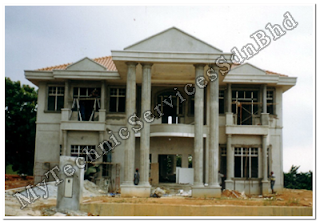gambar rumah tingkat on My Technic Services Sdn. Bhd.: Bina Rumah En. Manan