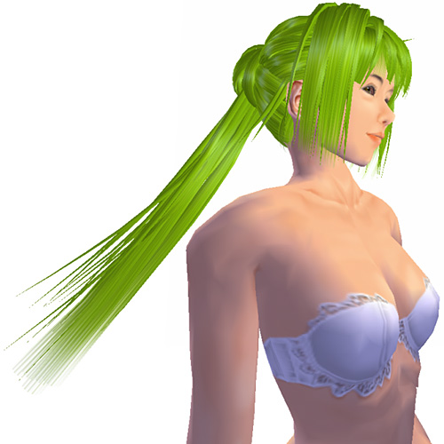 新作ヘアの新作カラー ヘア・ロングテイル