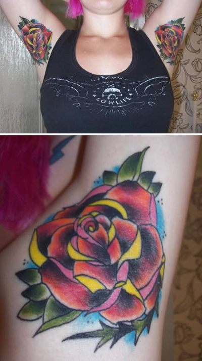 Armpit tattoos - Weird, isn#39;t arowana tattoo. Armpit tattoos - Weird, isn#39;t
