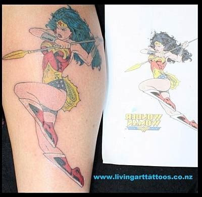 Superhero Tattoos Superhero Tattoos
