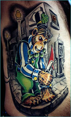 tattoo of monkey tattoo of monkey