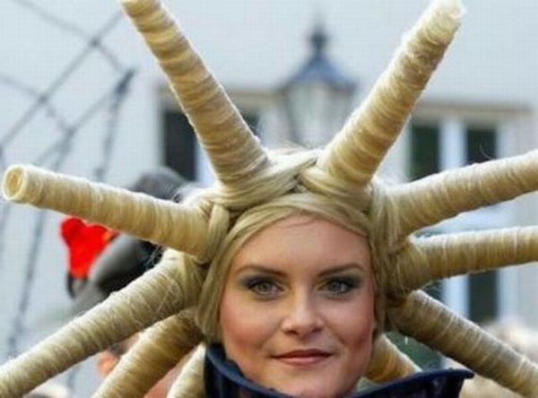 Funny, strange and crazy hairstyles