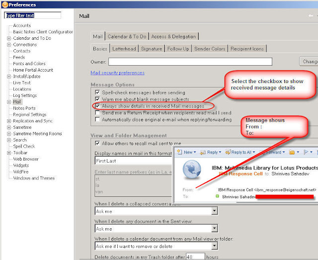 Lotus Domino And Collaboration Blog Lotus Notes 8 5 2 New Client Preferences Lotus Notes Signature Template