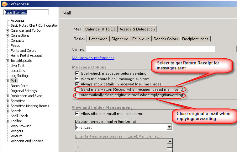 Lotus Domino And Collaboration Blog Lotus Notes 8 5 2 New Client Preferences Lotus Notes Signature Template