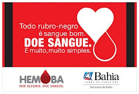 Doação de sangue - HEMOBA