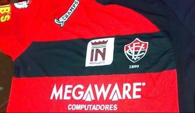 Foto Camisa do Vitória 2009 - Novo patrocinador