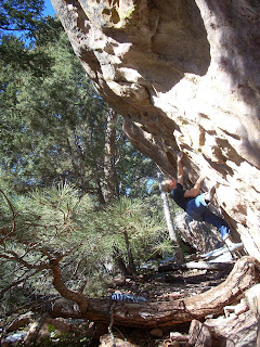 Bouldering Shadow Canyon Colorado